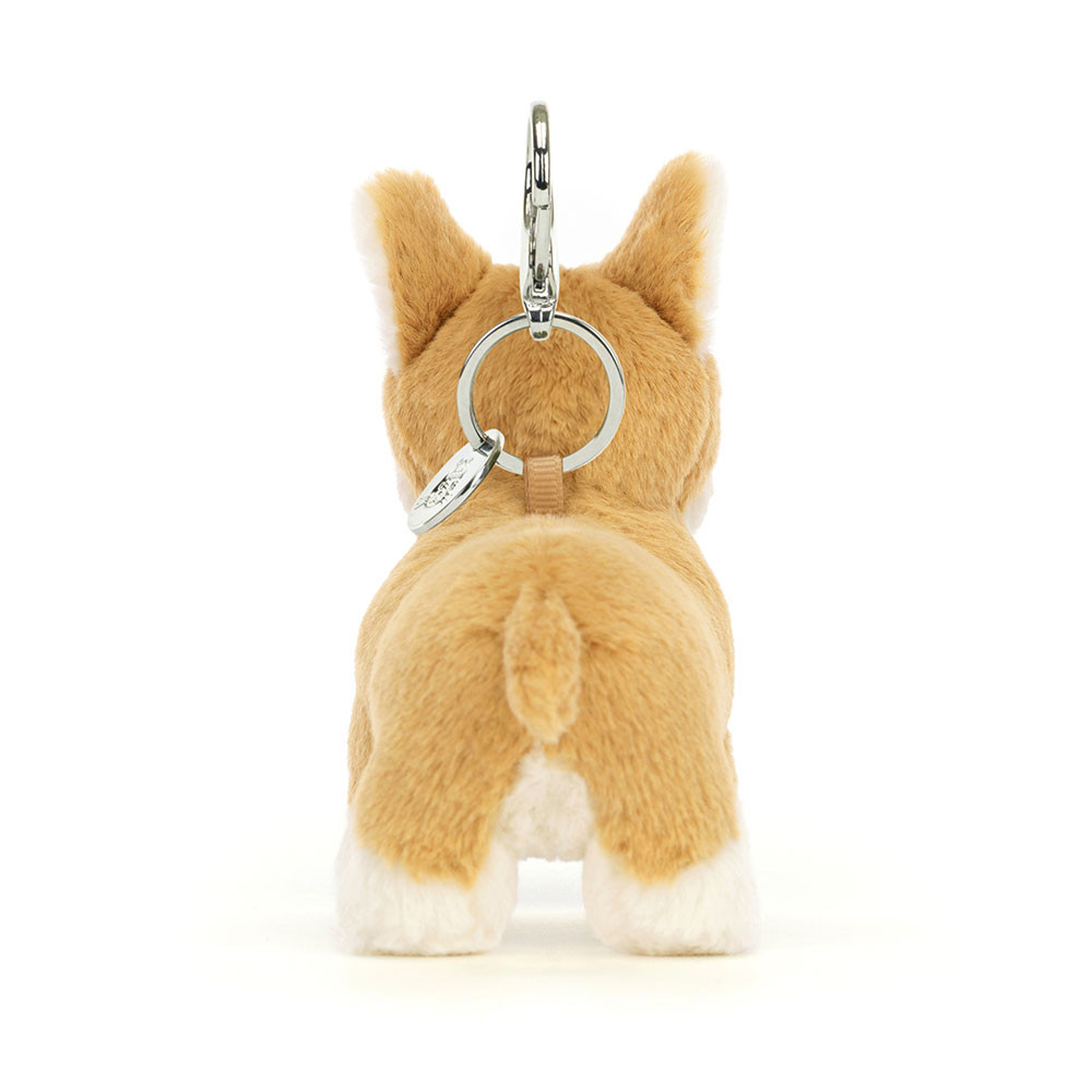 Brown Corgi Bag Charm