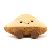 Brown Madeleine Cake Plush Toy