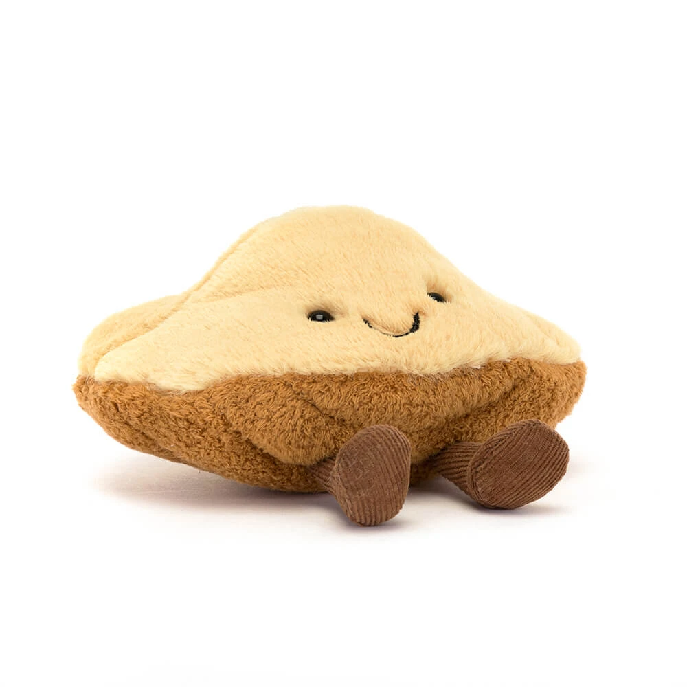 Brown Madeleine Cake Plush Toy