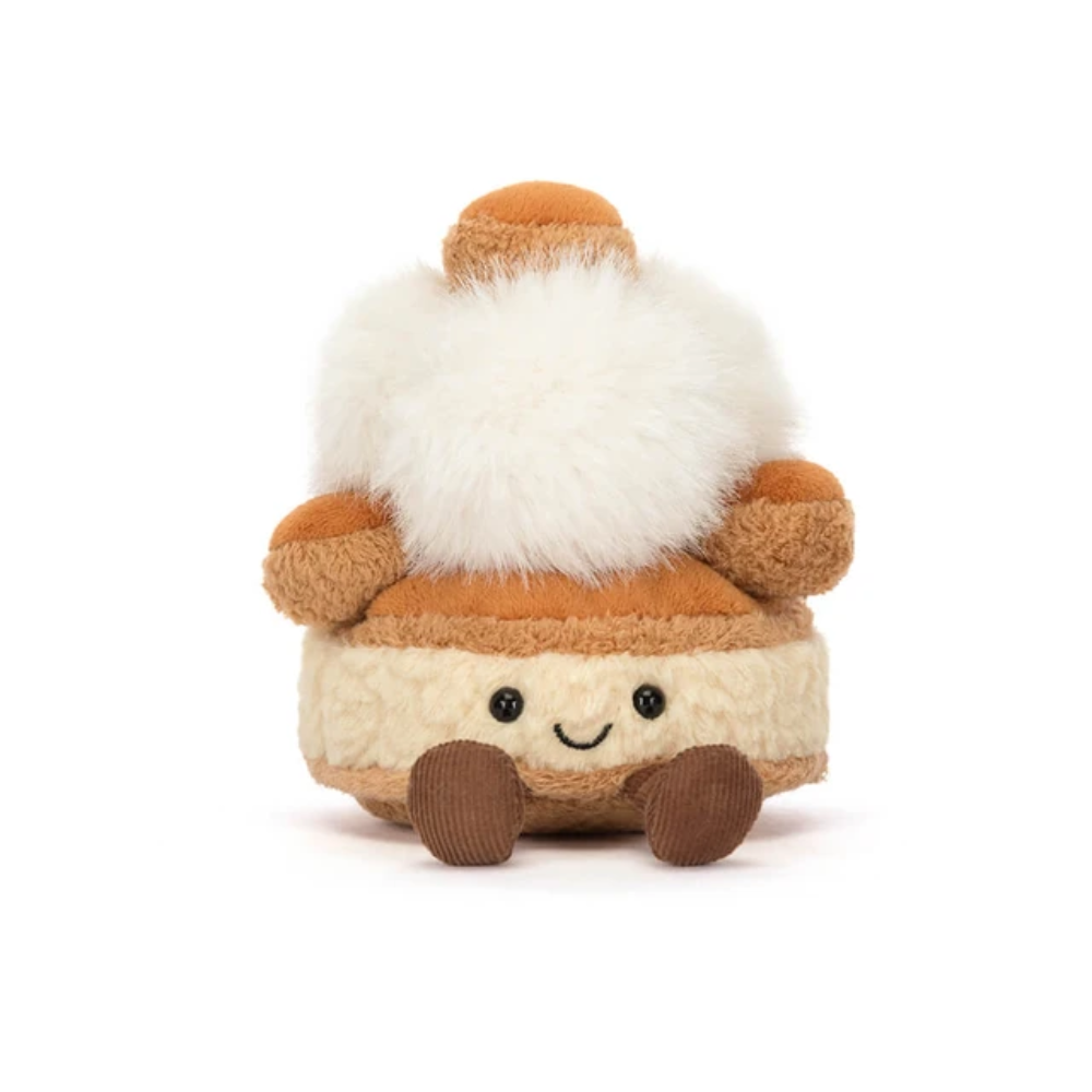 Brown Pastry Plush Toy
