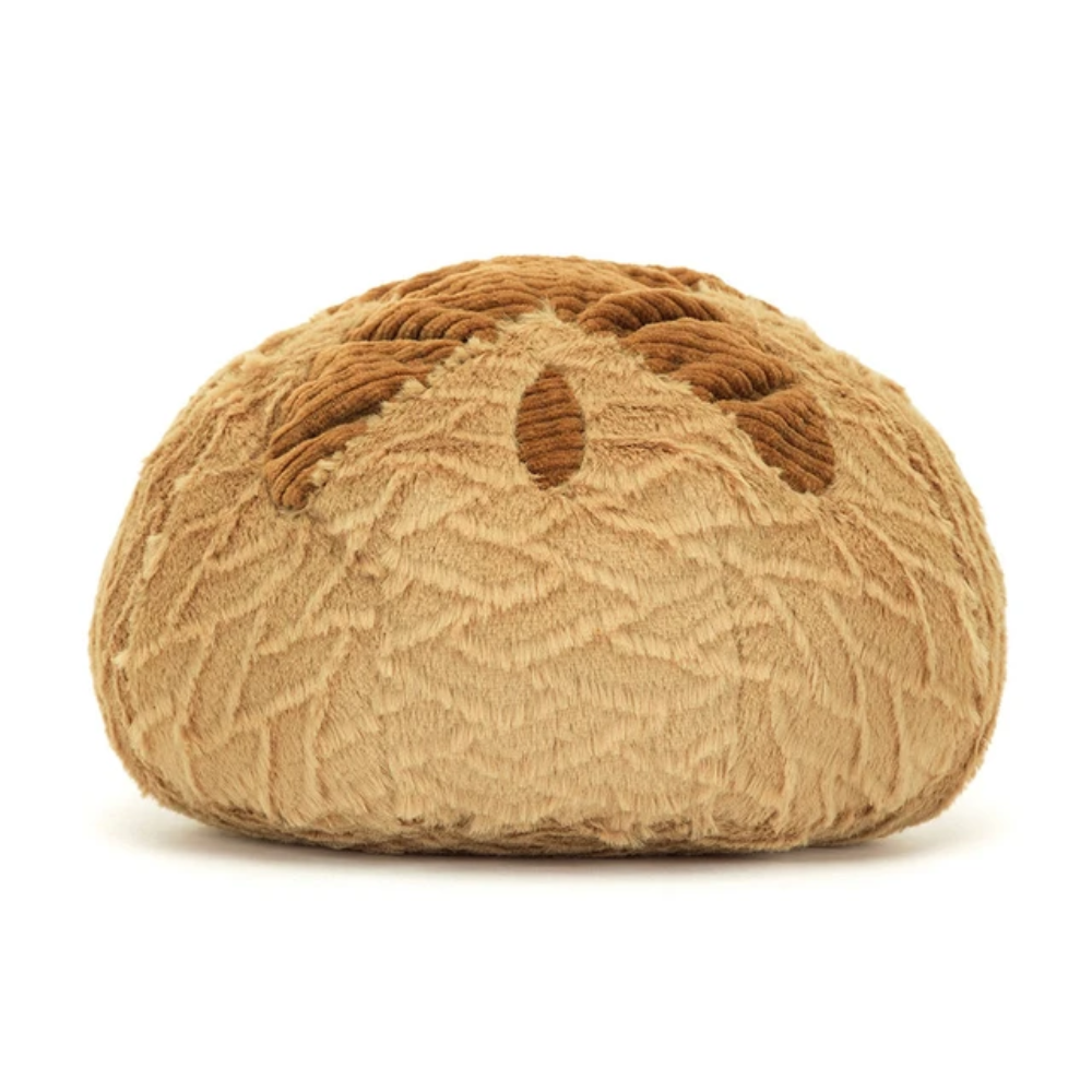 Brown Sourdough Bread Plush Toy