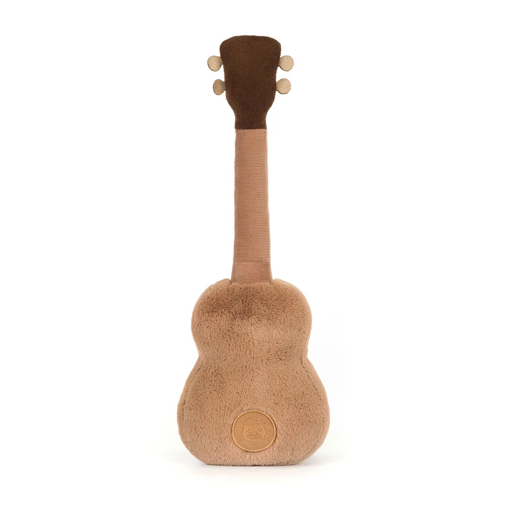 Brown Ukulele Plush Toy