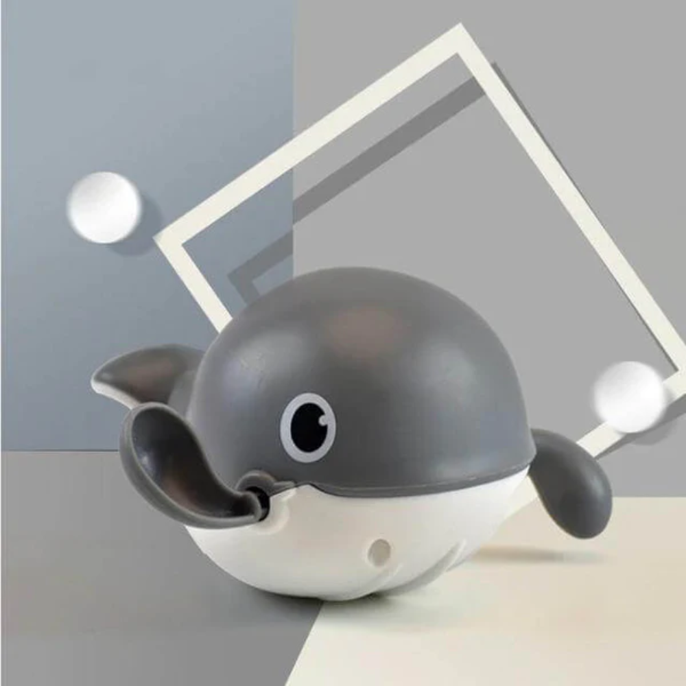 Wind Up Whale Baby Bath Toy – Floating Cartoon Animal Bath Toy for Babies