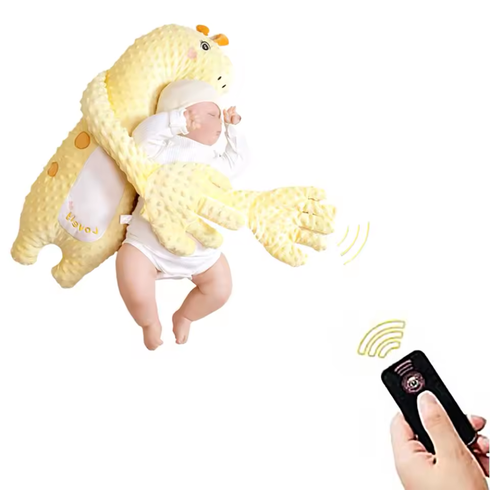 Baby Sleep Patting Toy – Plush Soothing Sleep Aid with Remote Control