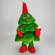 ChristmasTunes Musical Christmas Toy – Dancing Plush Decoration with LED Lights