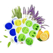Citronella Mosquito Repellent Stickers – Smiley Face Essential Oil Patches for Outdoor Use