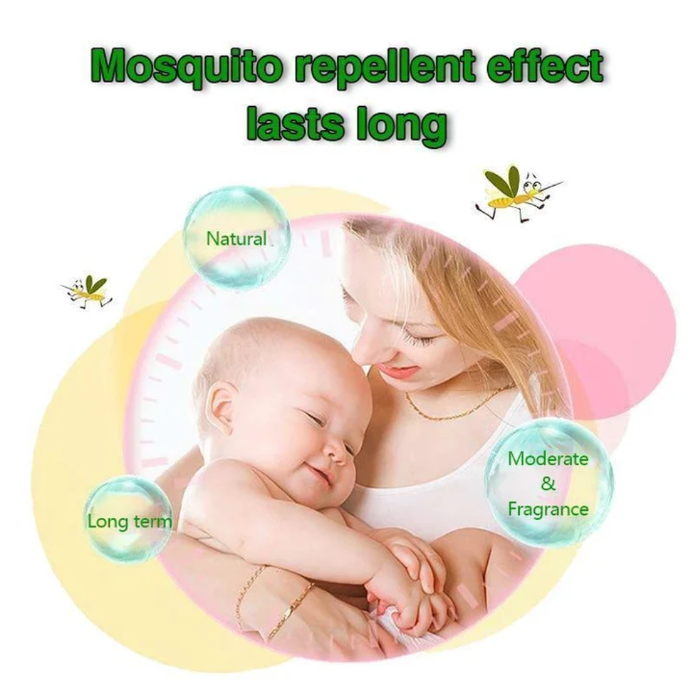 Citronella Mosquito Repellent Stickers – Smiley Face Essential Oil Patches for Outdoor Use