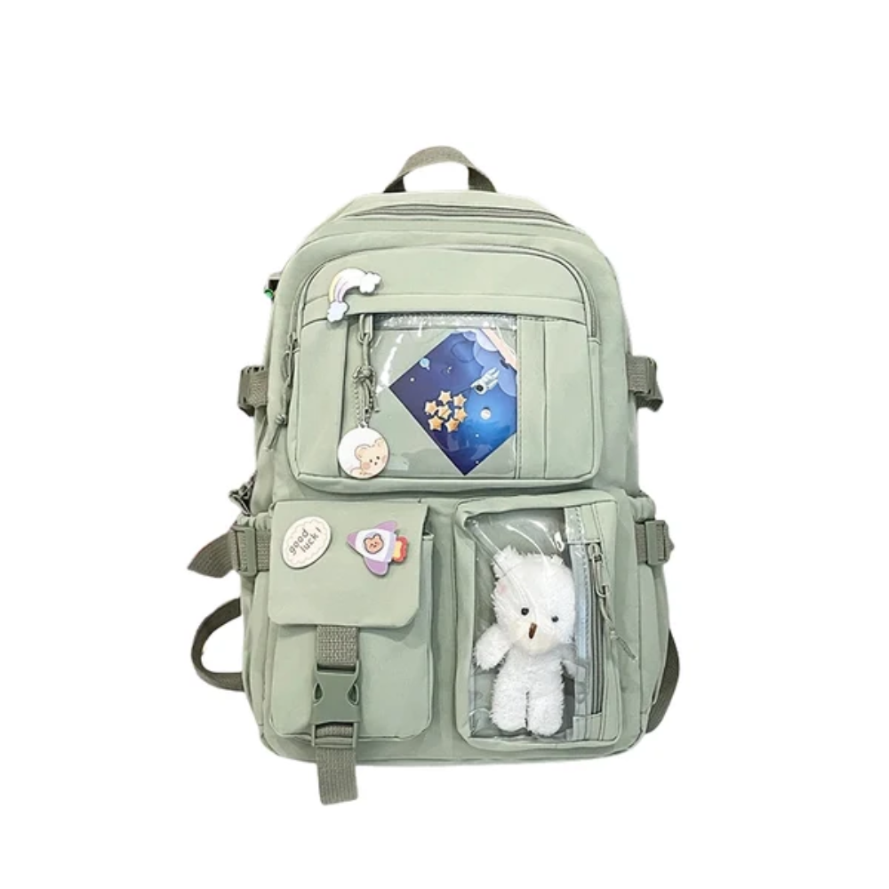 ClearTote Kids Backpack – Lightweight School Bag with Transparent Display Pocket