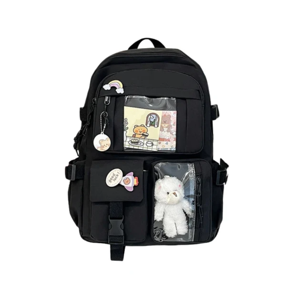 ClearTote Kids Backpack – Lightweight School Bag with Transparent Display Pocket