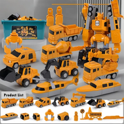 Constructo Magnetic Building Toy Set – Transforming Robot and Vehicle Construction Kit for Kids