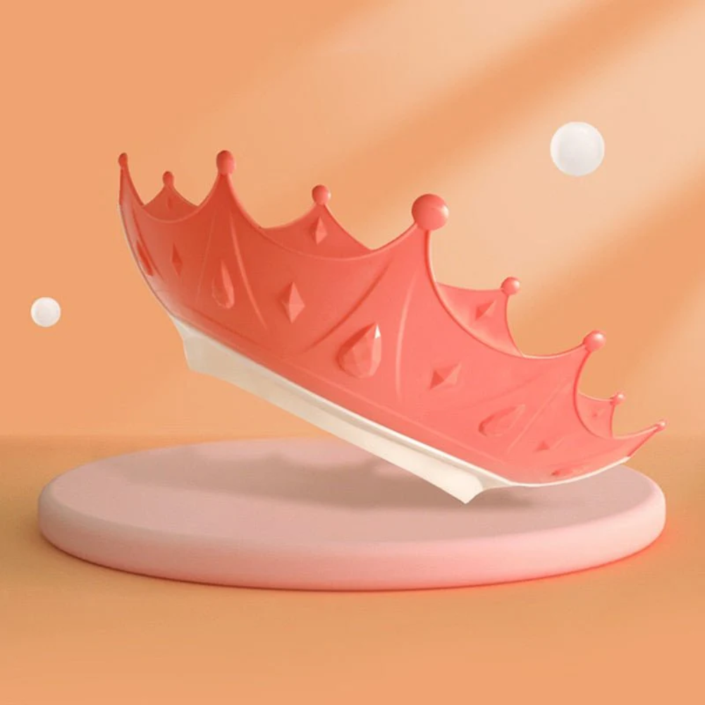 Crown Shape Shower Cap | Adjustable Fit