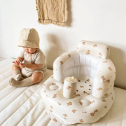 CuddleChair Inflatable Baby Seat – Portable Baby Sitting Chair with Built-In Air Pump