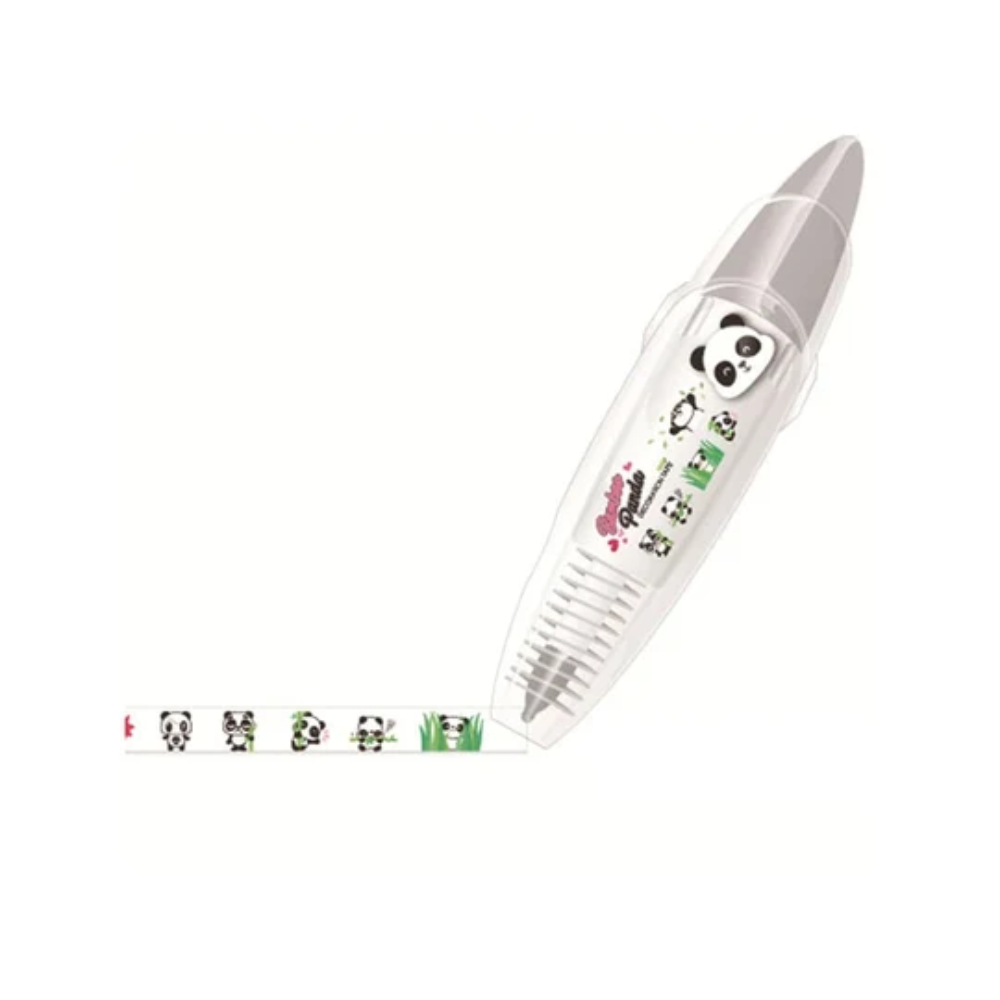 Cute Animal Decorative Tape Pen – Cartoon Pattern Roller for Journals and Crafts