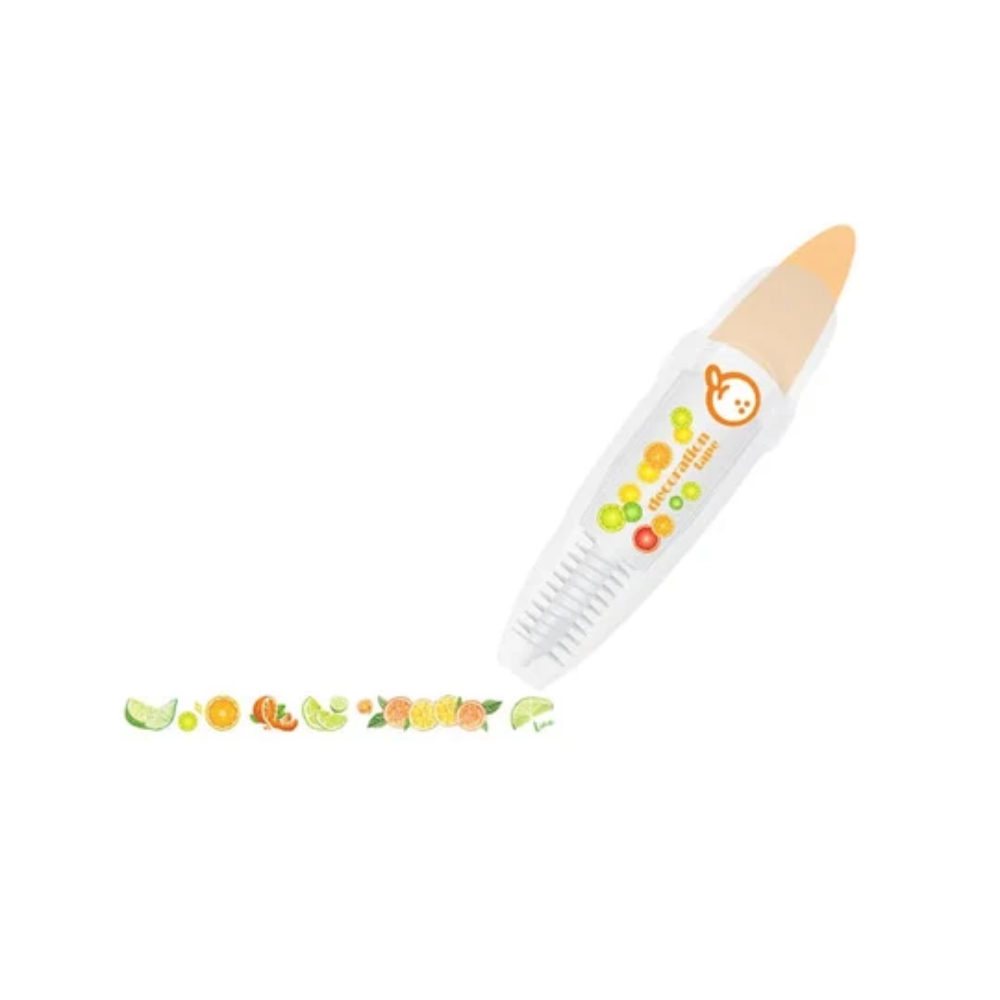 Cute Animal Decorative Tape Pen – Cartoon Pattern Roller for Journals and Crafts