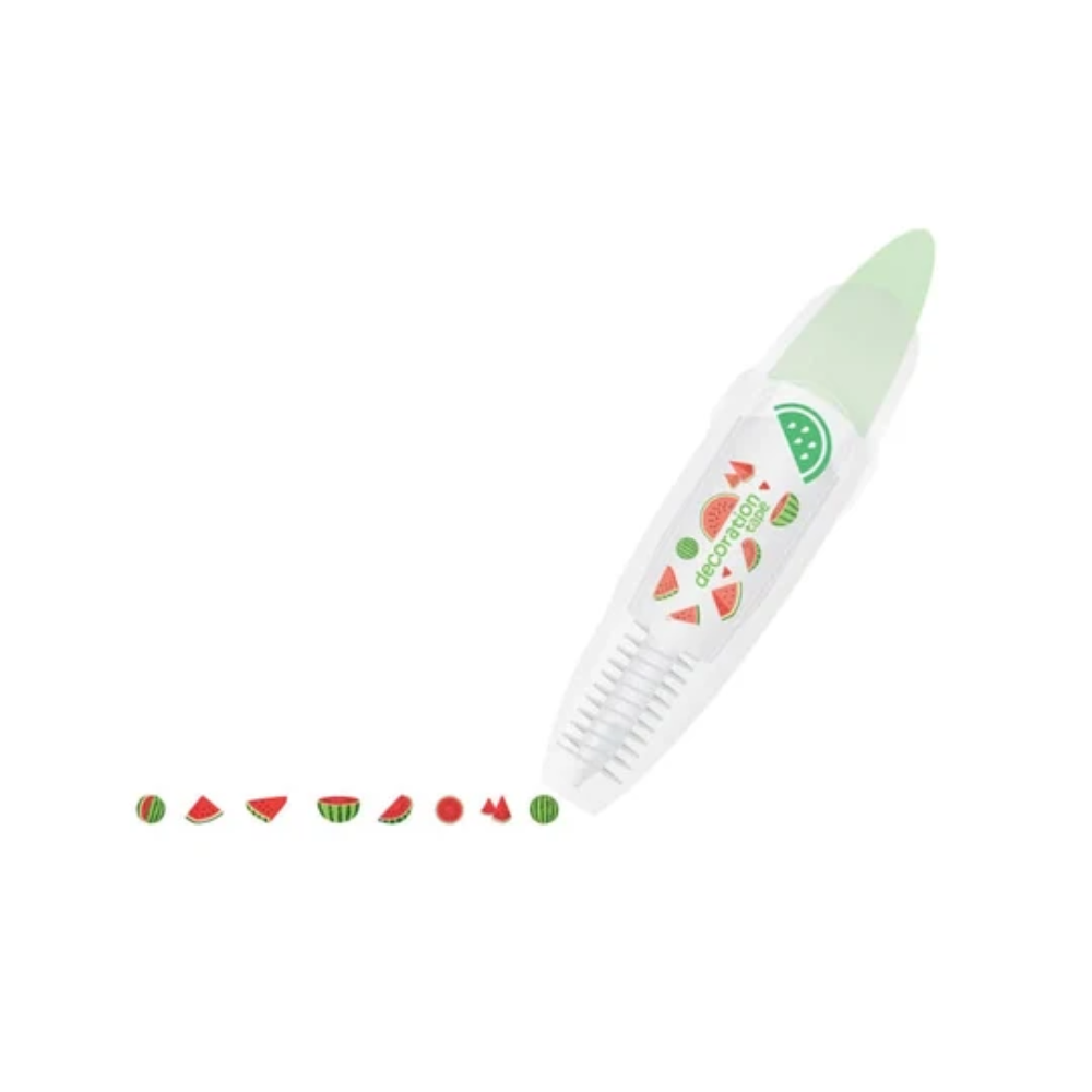 Cute Animal Decorative Tape Pen – Cartoon Pattern Roller for Journals and Crafts