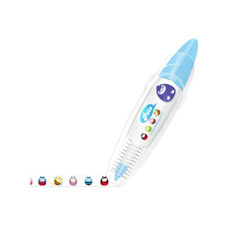 Cute Animal Decorative Tape Pen – Cartoon Pattern Roller for Journals and Crafts
