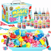 DIY Magic Water Craft Kit – 30-Piece 3D Animal & Shape Making Set for Kids