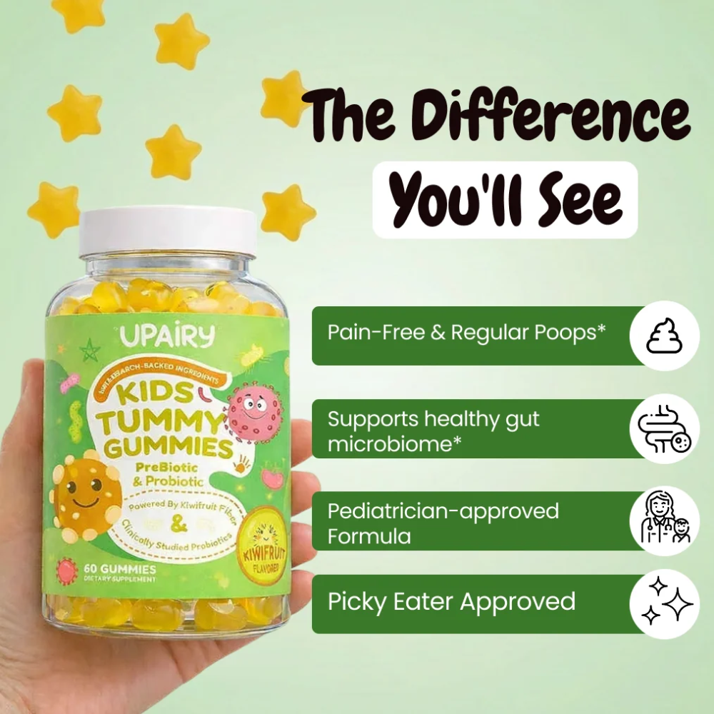 Daily Gut Support Supplement – Kiwifruit Powder with Probiotics and Postbiotics for Digestive Wellness