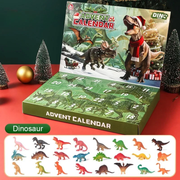 DinoDecember Dinosaur Advent Calendar – Christmas Countdown Toy for Kids