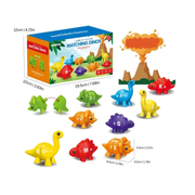Dinosaur Matching Toy – Colorful Letter Learning Game