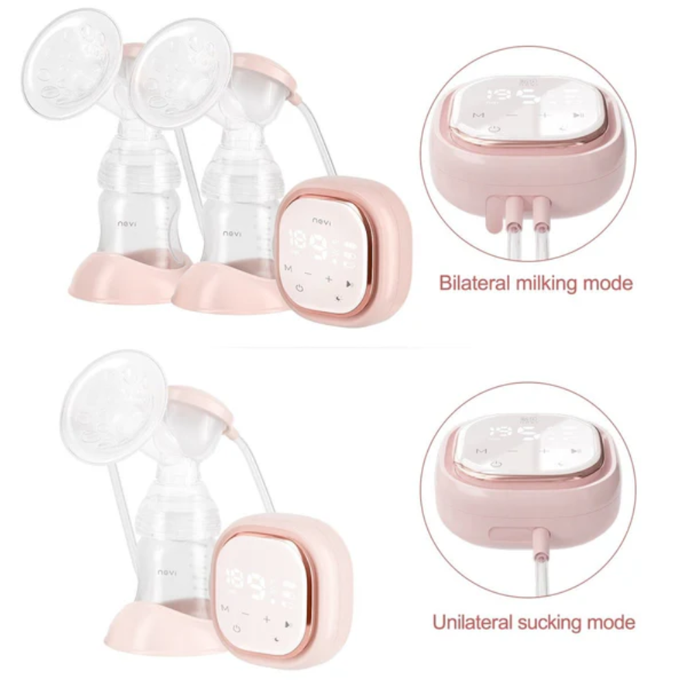 Double Electric Breast Pump Portable | Rechargeable Dual System