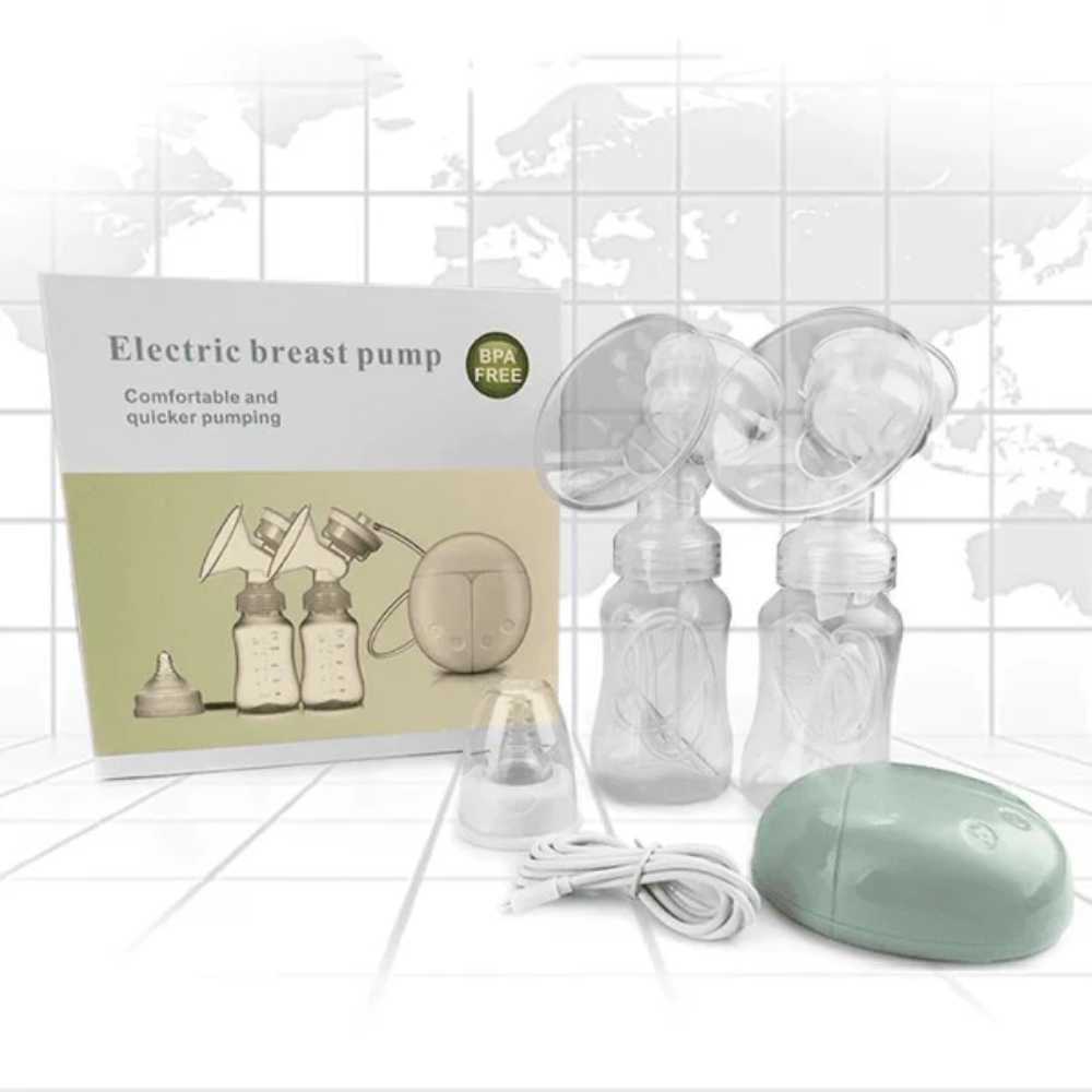 Portable Double Breast Pump Electric | Rechargeable Unit