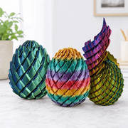 DragonTwist Spiral Fidget Egg – Dragon-Inspired Sensory Toy for Kids