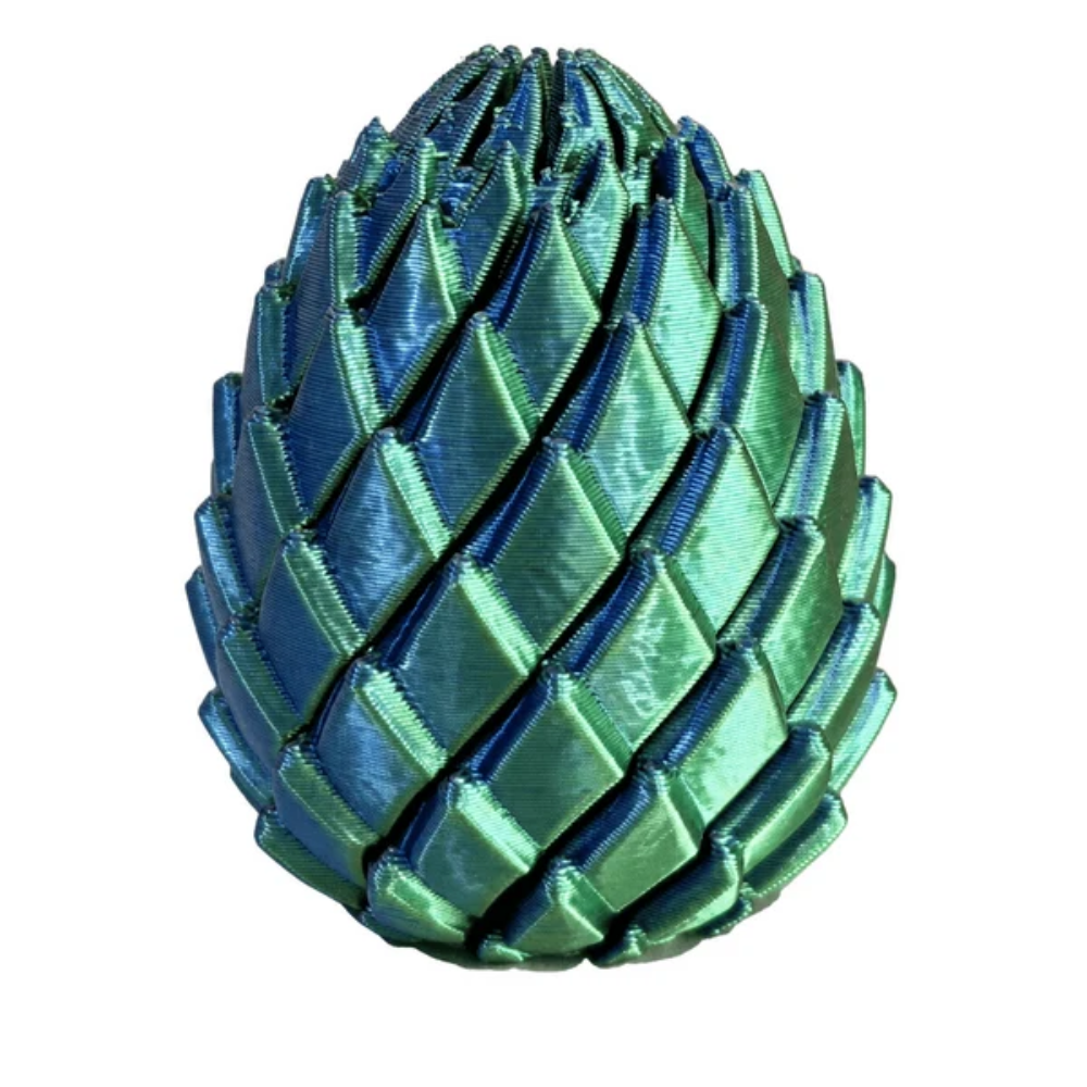 DragonTwist Spiral Fidget Egg – Dragon-Inspired Sensory Toy for Kids