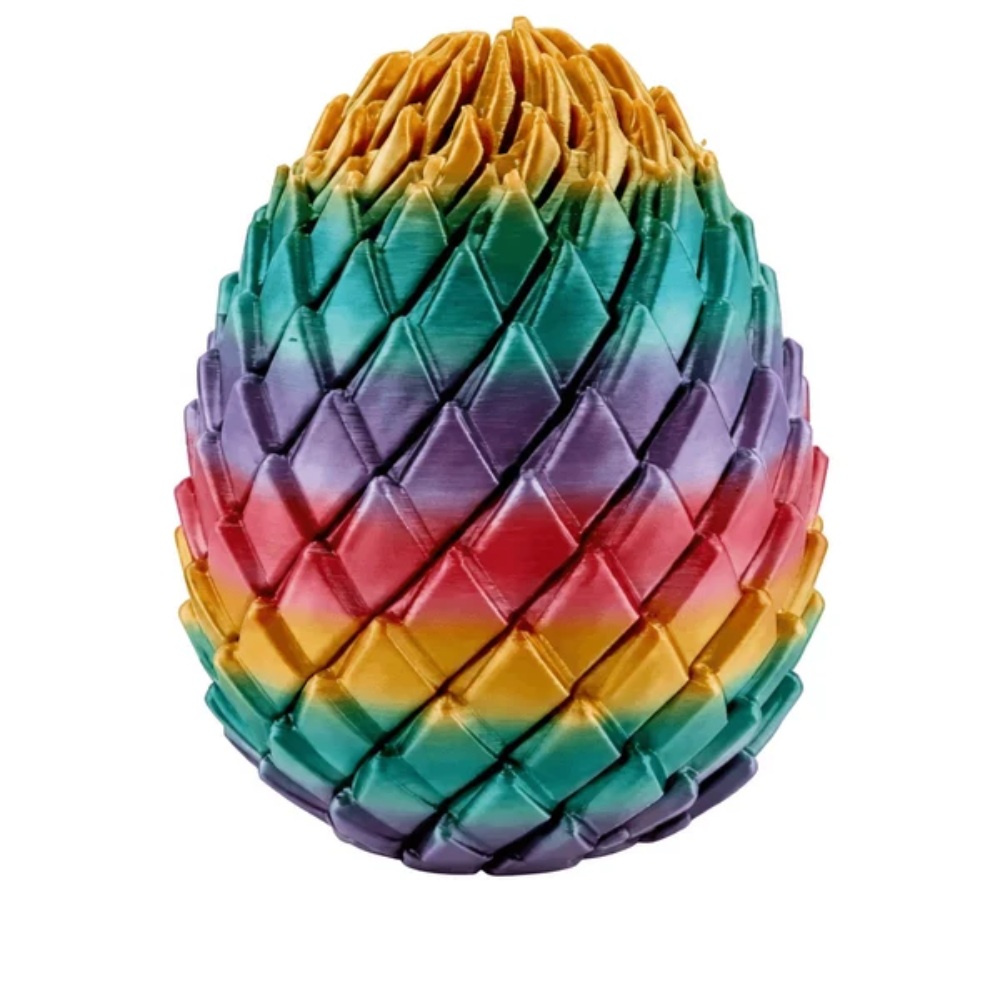 DragonTwist Spiral Fidget Egg – Dragon-Inspired Sensory Toy for Kids