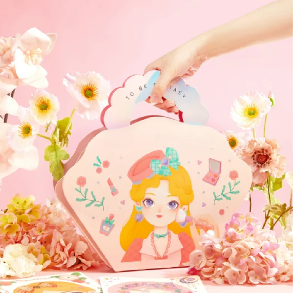 DreamDresser Princess Dress-Up Toy – Kids Pretend Makeup and Fashion Styling Playset