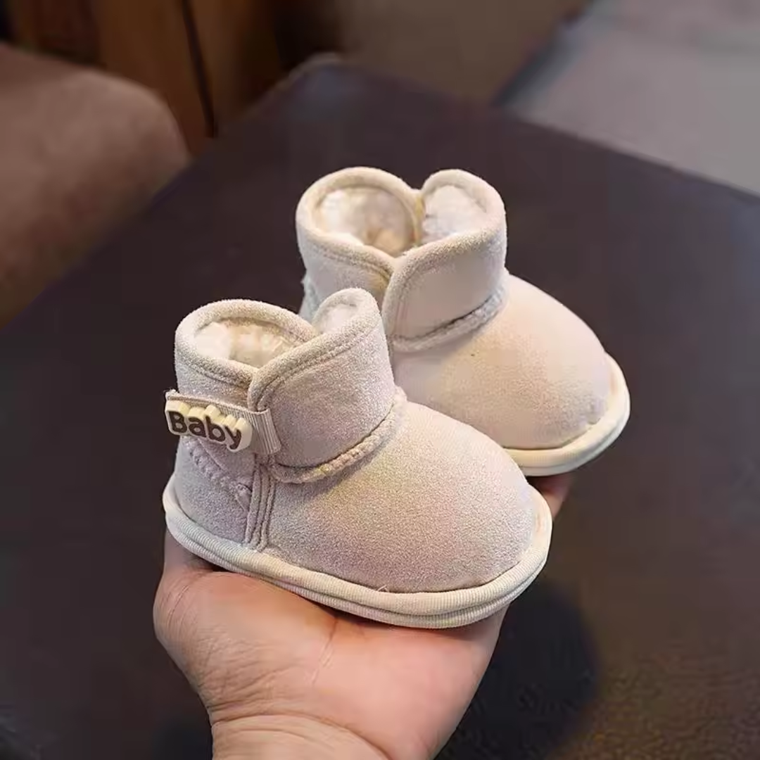 High Top Baby Booties Soft Sole | Slip On