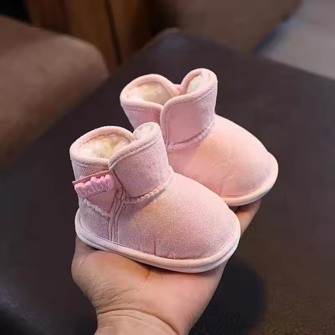 High Top Baby Booties Soft Sole | Slip On