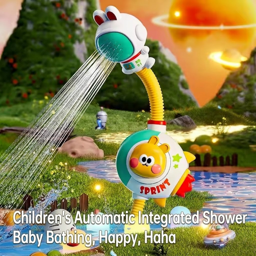 Electric Baby Bath Shower Toy – Water Spray Bath Toy for Infants & Toddlers