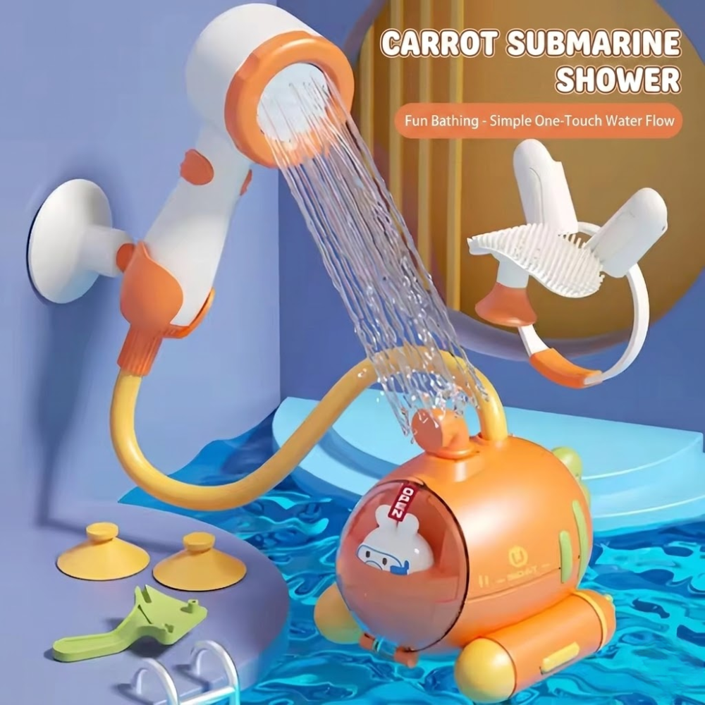 Electric Baby Bath Shower Toy – Water Spray Bath Toy for Infants & Toddlers