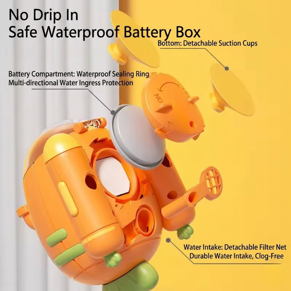 Electric Baby Bath Shower Toy – Water Spray Bath Toy for Infants & Toddlers