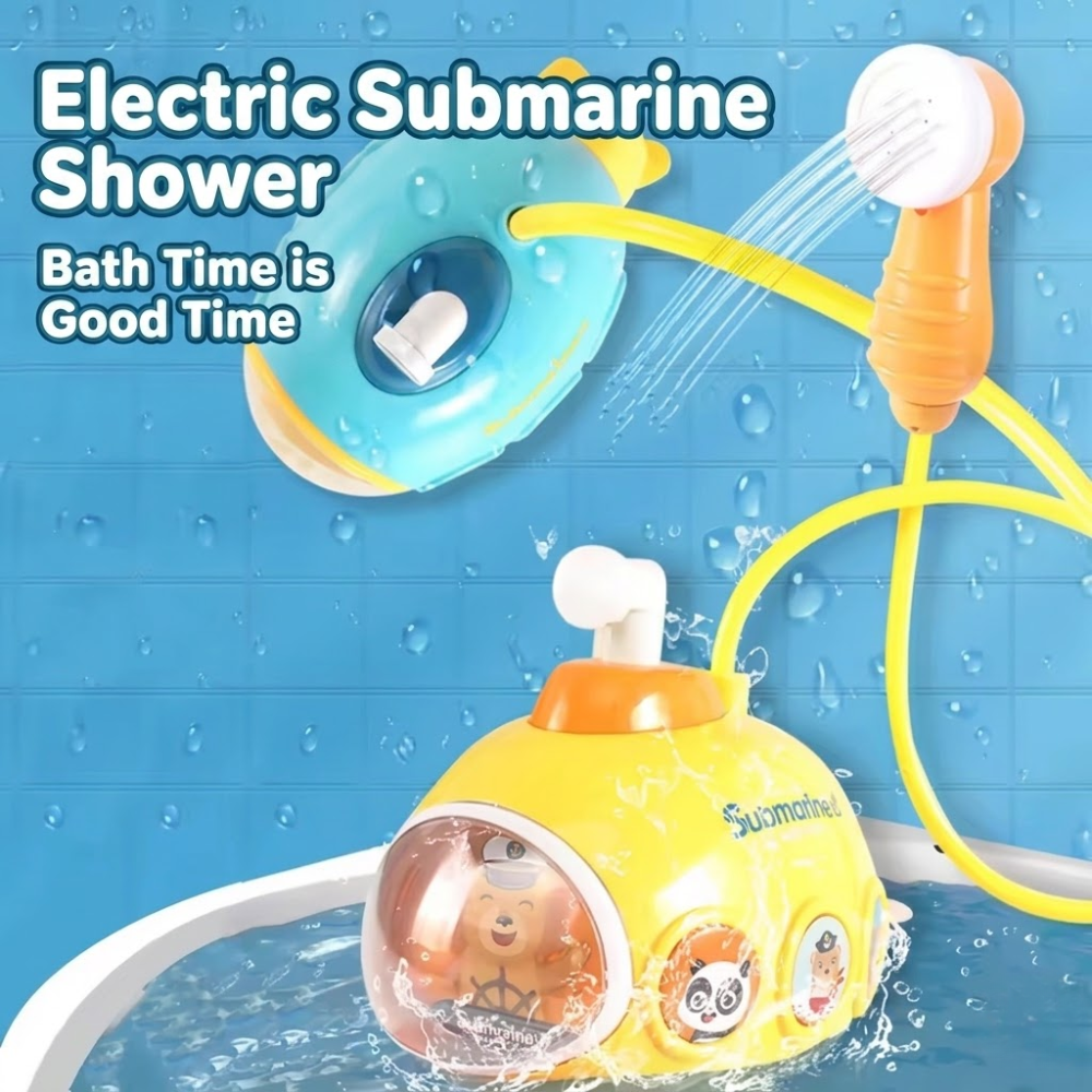Electric Baby Bath Shower Toy – Water Spray Bath Toy for Infants & Toddlers