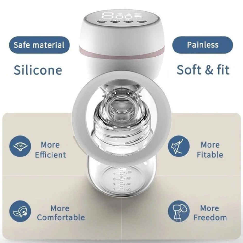 Electric Breast Pump Single Portable | USB Rechargeable Unit