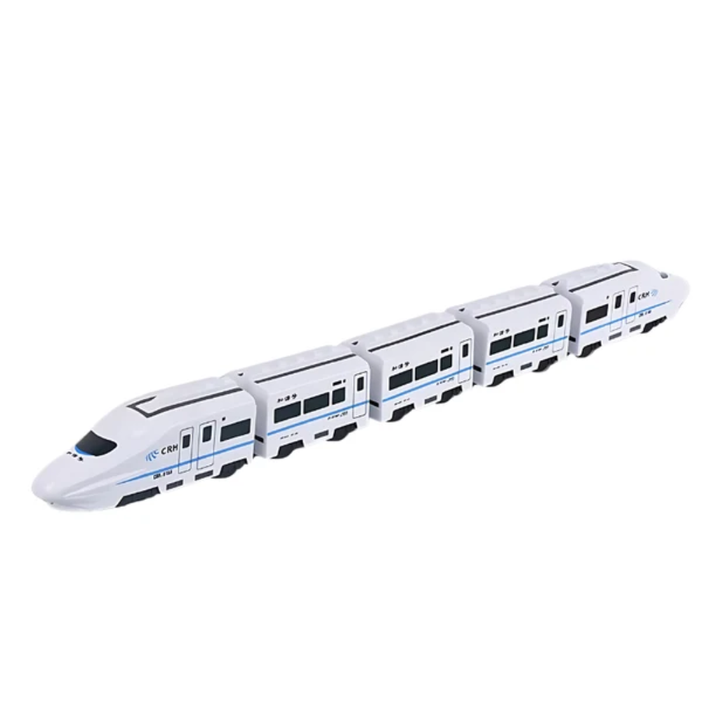 Electric Toy Train – Trackless Train Set with Lights and Sounds
