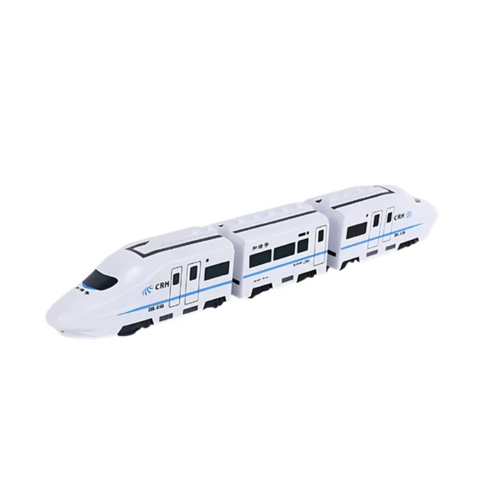 Electric Toy Train – Trackless Train Set with Lights and Sounds