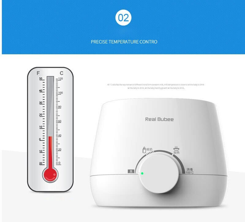 Electric Baby Bottle Warmer Steriliser Unit | Digital Display