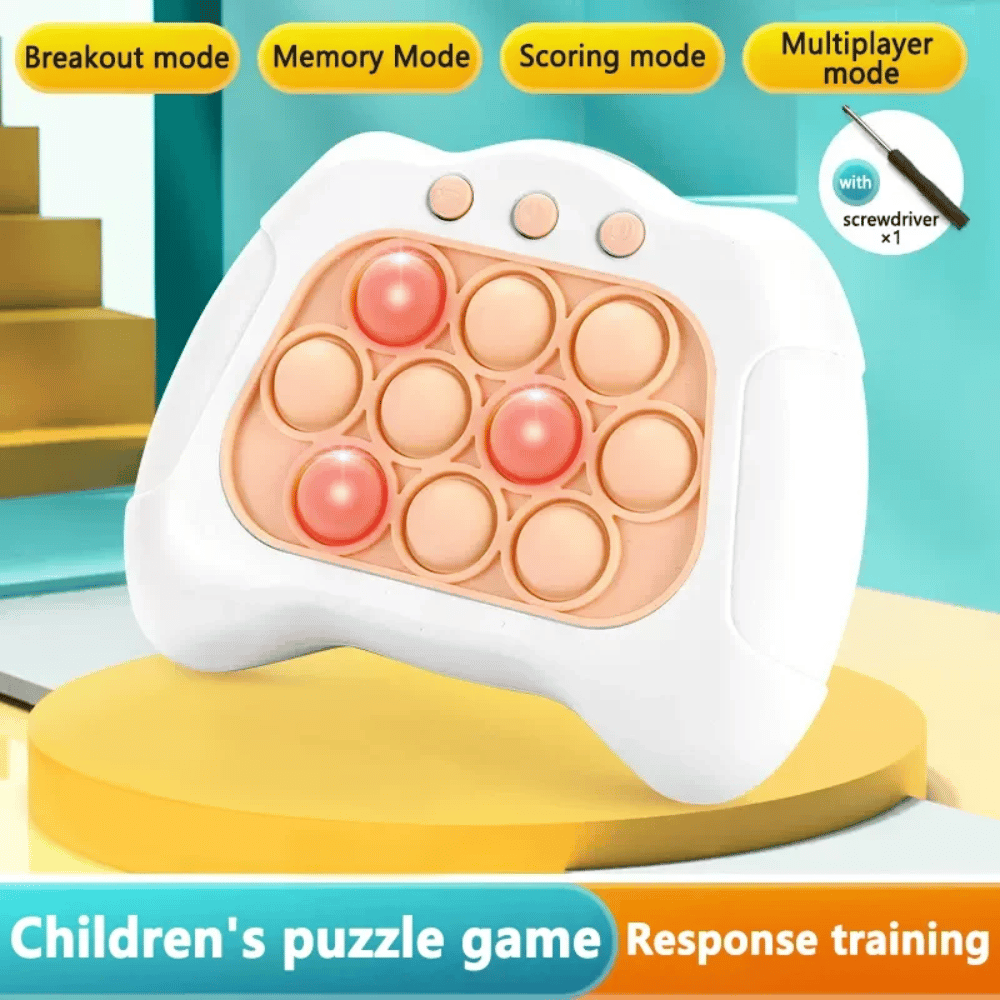 Electronic Pop It Game – Light-Up Reaction & Speed Challenge Toy for Kids