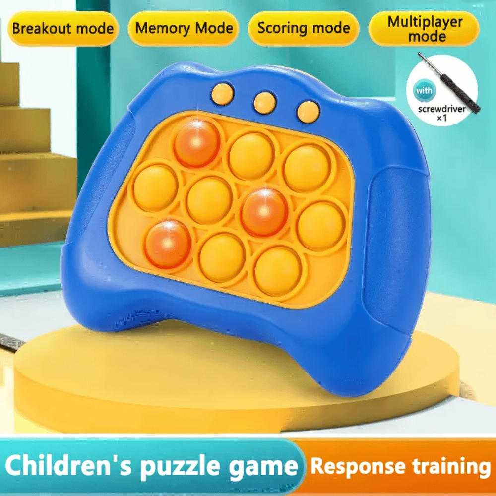 Electronic Pop It Game – Light-Up Reaction & Speed Challenge Toy for Kids