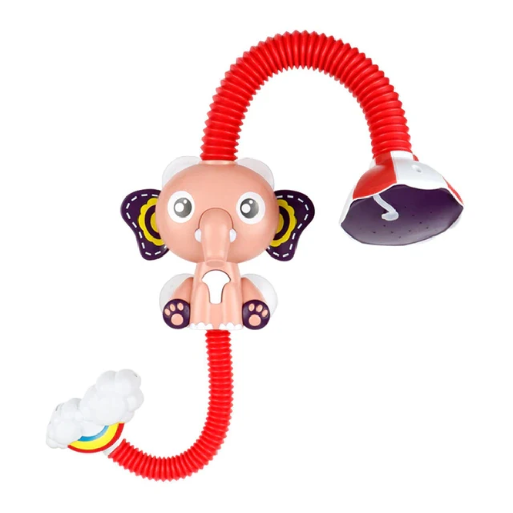 Elephant Baby Bath Shower Toy – Electric Handheld Sprinkler with Suction Cups