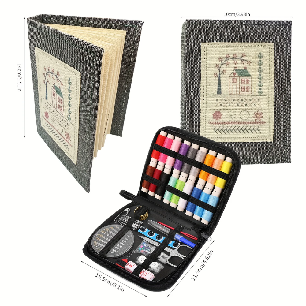Embroidery Stitch Book – Beginner Sewing & DIY Craft Kit