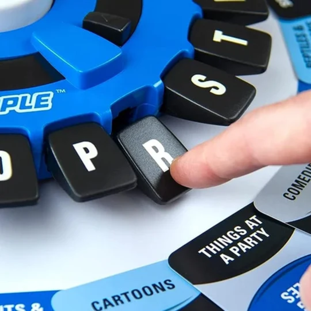 Fast-Paced Word Game – Interactive Letter and Category Board Game for Family Fun
