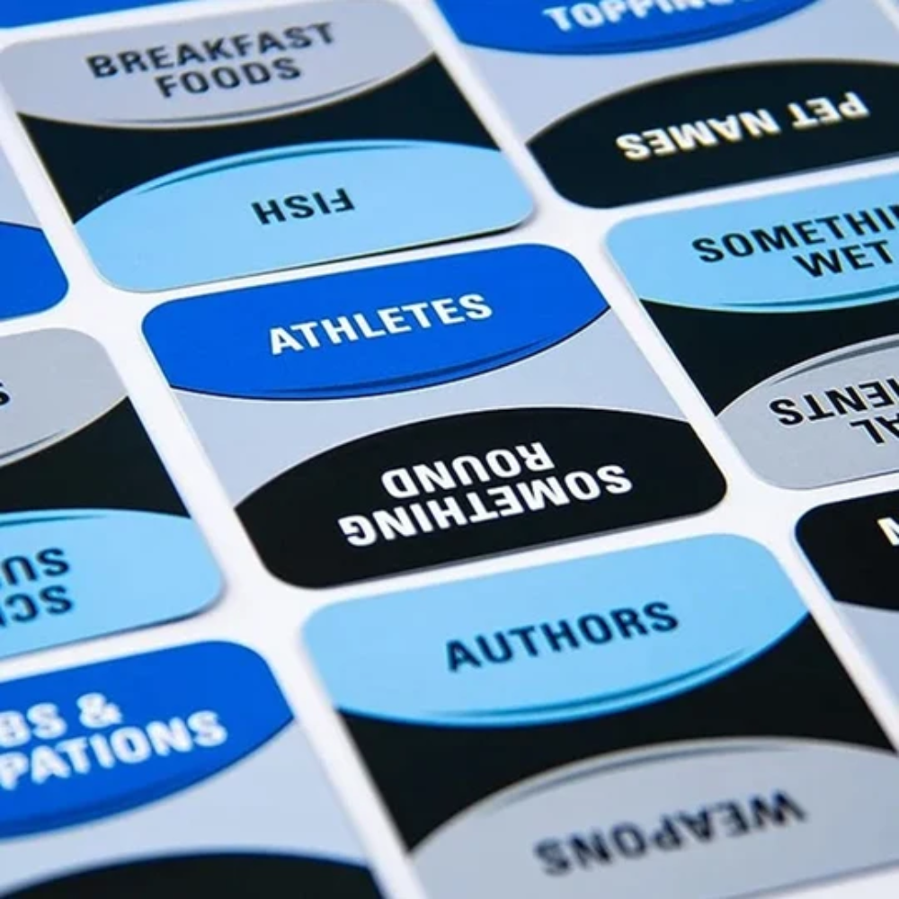 Fast-Paced Word Game – Interactive Letter and Category Board Game for Family Fun