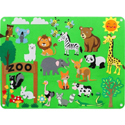 FeltWorlds Interactive Felt Board – Kids Educational Storytelling and Activity Play Set