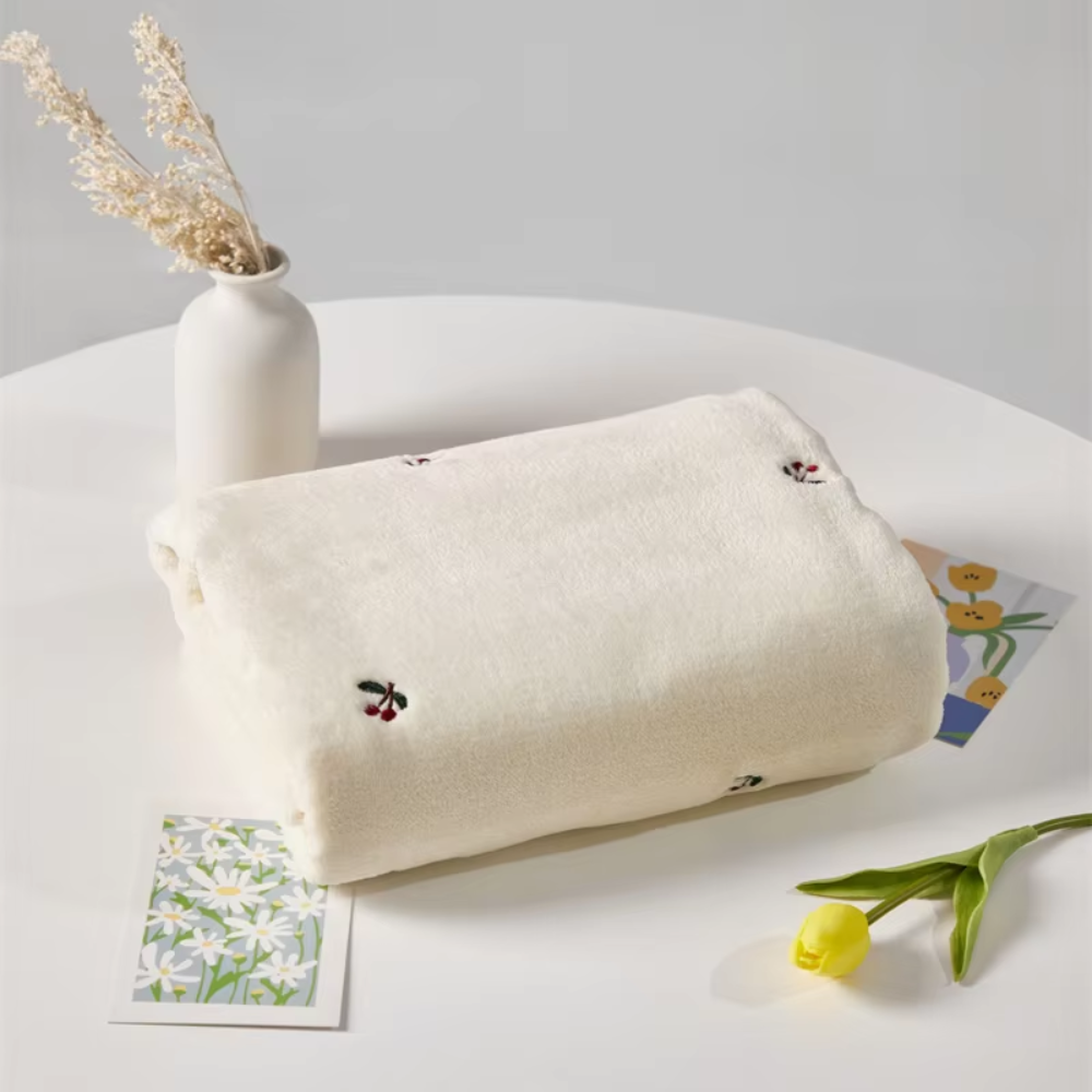 Fleece Baby Blanket Swaddle | Quilted Stroller Blanket
