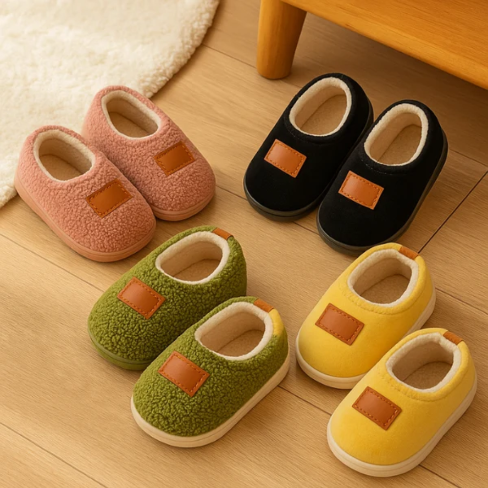 FluffFooties Baby Winter Shoes – Soft Warm Non-Slip Shoes for Babies and Toddlers