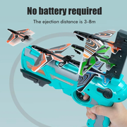 Foam Airplane Launcher Toy – 4-Plane Shooting & Flying Game for Kids